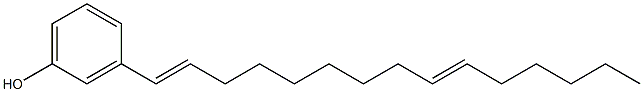 3-(1,9-Pentadecadienyl)phenol Structure