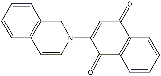 2-[(1,2-Dihydroisoquinolin)-2-yl]-1,4-naphthoquinone