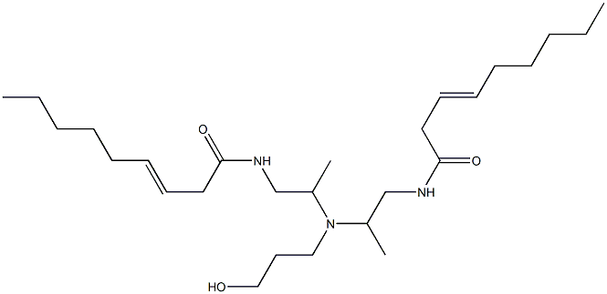 N,N'-[3-Hydroxypropyliminobis(2-methyl-2,1-ethanediyl)]bis(3-nonenamide)