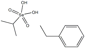 2-Phenylethaneselenoic acid Se-isopropyl ester,,结构式