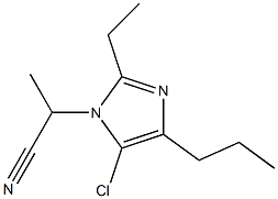  5-Chloro-1-(1-cyanoethyl)-2-ethyl-4-propyl-1H-imidazole