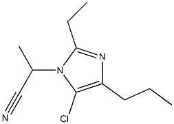 5-Chloro-1-(1-cyanoethyl)-2-ethyl-4-propyl-1H-imidazole|