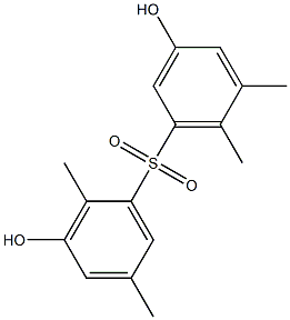 3,3'-Dihydroxy-2,5,5',6'-tetramethyl[sulfonylbisbenzene]