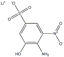 4-Amino-5-hydroxy-3-nitrobenzenesulfonic acid lithium salt