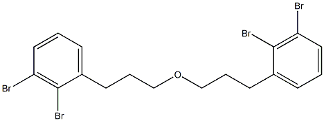 2,3-Dibromophenylpropyl ether,,结构式