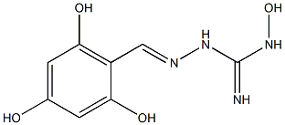  1-[[2,4,6-Trihydroxybenzylidene]amino]-3-hydroxyguanidine