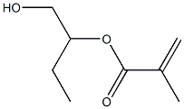 Methacrylic acid 1-(hydroxymethyl)propyl ester Structure