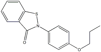 2-(4-Propoxyphenyl)-1,2-benzisothiazol-3(2H)-one|