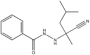 N'-(1-Cyano-1,3-dimethylbutyl)benzohydrazide|