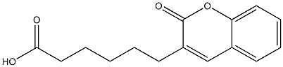 6-(2-Oxo-2H-1-benzopyran-3-yl)hexanoic acid|