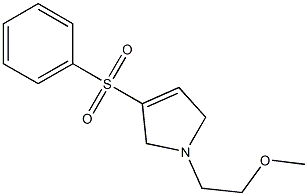 1-(2-Methoxyethyl)-2,5-dihydro-3-phenylsulfonyl-1H-pyrrole