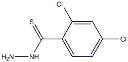 2,4-Dichlorophenylthiocarbonylhydrazine Struktur