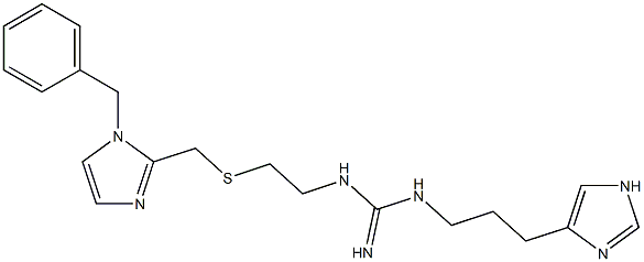 4-[3-[[Imino[[2-[(1-benzyl-1H-imidazol-2-yl)methylthio]ethyl]amino]methyl]amino]propyl]-1H-imidazole