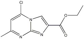 5-Chloro-7-methylimidazo[1,2-a]pyrimidine-2-carboxylic acid ethyl ester