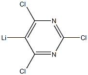 5-Lithio-2,4,6-trichloropyrimidine 结构式