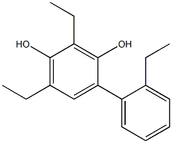 2,6-Diethyl-4-(2-ethylphenyl)benzene-1,3-diol