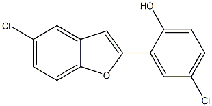 5-Chloro-2-(2-hydroxy-5-chlorophenyl)benzofuran