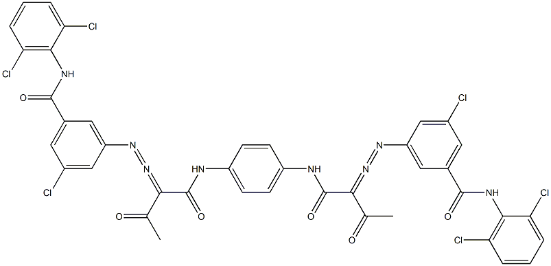 3,3'-[1,4-Phenylenebis[iminocarbonyl(acetylmethylene)azo]]bis[N-(2,6-dichlorophenyl)-5-chlorobenzamide]