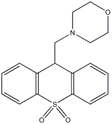 9-Morpholinomethyl-9H-thioxanthene 10,10-dioxide