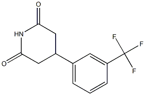 4-[m-(Trifluoromethyl)phenyl]piperidine-2,6-dione