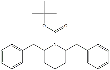 1-(tert-Butoxycarbonyl)-2,6-dibenzylpiperidine