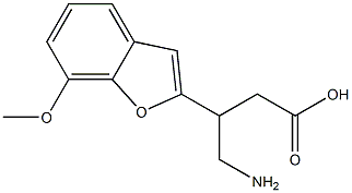 4-Amino-3-[(7-methoxybenzofuran)-2-yl]butyric acid