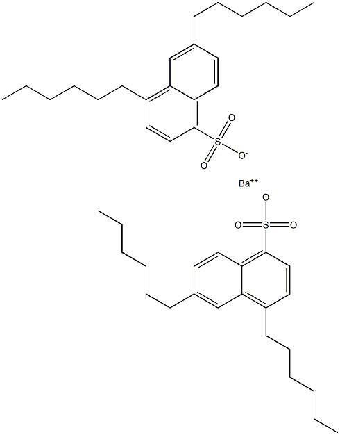 Bis(4,6-dihexyl-1-naphthalenesulfonic acid)barium salt