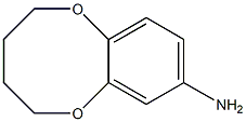 2,3,4,5-Tetrahydro-8-amino-1,6-benzodioxocin 结构式
