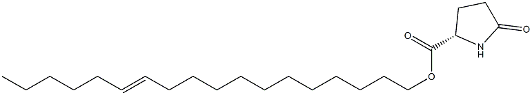 (S)-5-Oxopyrrolidine-2-carboxylic acid 12-octadecenyl ester Structure