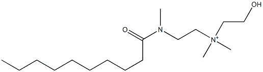 2-(N-Decanoyl-N-methylamino)-N-(2-hydroxyethyl)-N,N-dimethylethanaminium|