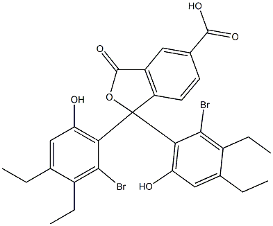 1,1-Bis(2-bromo-3,4-diethyl-6-hydroxyphenyl)-1,3-dihydro-3-oxoisobenzofuran-5-carboxylic acid