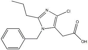 4-Chloro-2-propyl-1-(benzyl)-1H-imidazole-5-acetic acid|