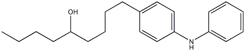  4-(5-Hydroxynonyl)phenylphenylamine