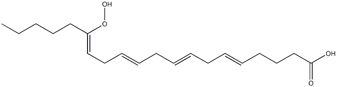 15-Hydroperoxy-5,8,11,14-icosatetraenoic acid,,结构式