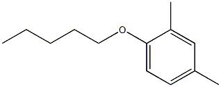 Amyl xylyl ether Structure