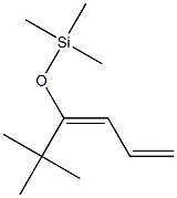 (E)-1-tert-Butyl-1-(trimethylsiloxy)-1,3-butadiene Structure