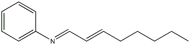 N-(2-Octen-1-ylidene)aniline