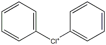 Diphenylchloronium Struktur