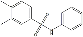 N-Phenyl-3,4-dimethylbenzenesulfonamide Structure