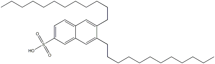 6,7-Didodecyl-2-naphthalenesulfonic acid