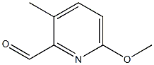 6-Methoxy-3-methylpyridine-2-carbaldehyde Structure