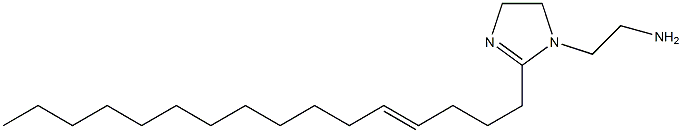 1-(2-Aminoethyl)-2-(4-hexadecenyl)-2-imidazoline Structure