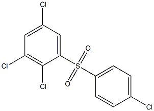 2,3,5-Trichlorophenyl 4-chlorophenyl sulfone,,结构式