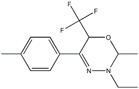  3,6-Dihydro-2-methyl-3-ethyl-5-(p-tolyl)-6-trifluoromethyl-2H-1,3,4-oxadiazine