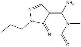  4-Amino-5-methyl-1-propyl-1H-pyrazolo[3,4-d]pyrimidin-6(5H)-one