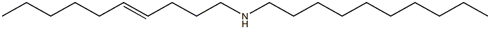 N-Decyl-4-decenylamine Structure