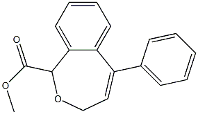 5-Phenyl-1H,3H-2-benzoxepin-1-carboxylic acid methyl ester