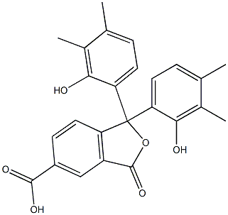 1,3-Dihydro-1,1-bis(2-hydroxy-3,4-dimethylphenyl)-3-oxoisobenzofuran-5-carboxylic acid