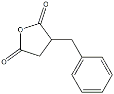 3-Benzyltetrahydrofuran-2,5-dione,,结构式