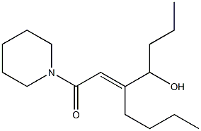 1-[(E)-3-(1-Hydroxybutyl)-2-heptenoyl]piperidine